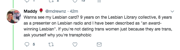 or.. you are a lesbian